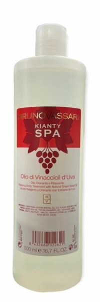Aceite corporal Bruno Vassari relajante y drenante